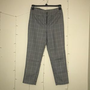 Plaid trousers
